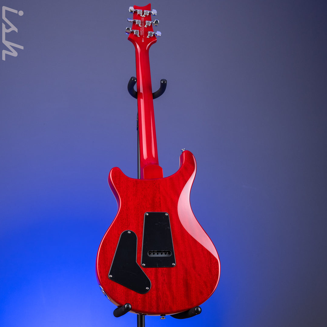 PRS SE Studio Charcoal Cherry Burst