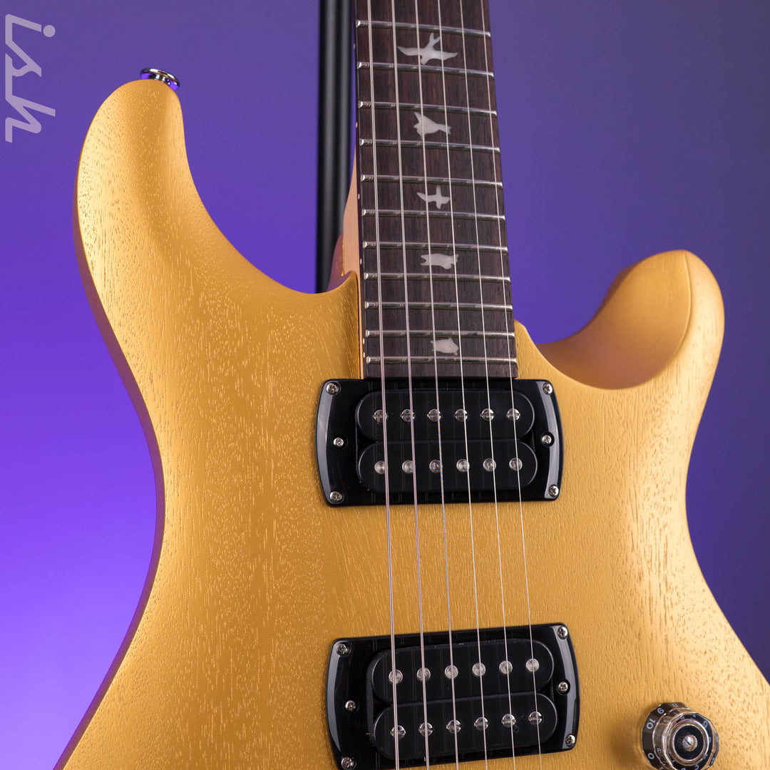 PRS SE CE 24 Standard Stoptail Satin Metallic Gold