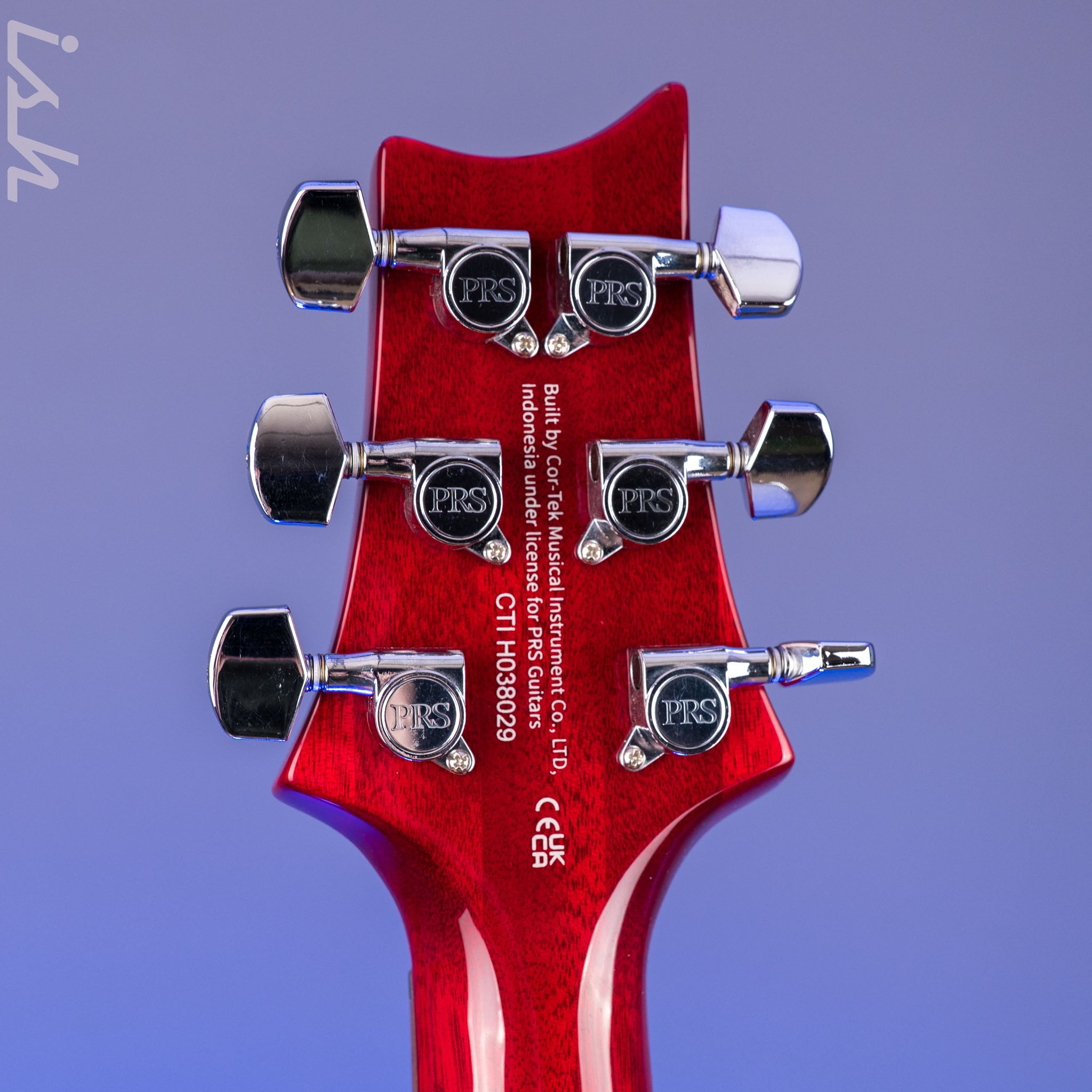 PRS SE DGT Standard Moon Inlay Vintage Cherry – Ish Guitars