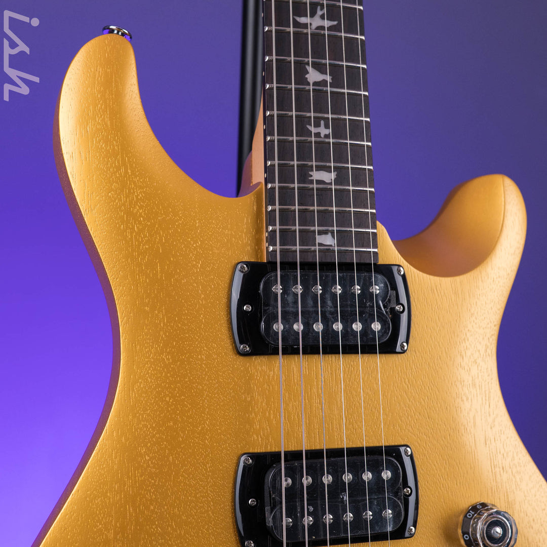 PRS SE CE 24 Standard Stoptail Satin Metallic Gold