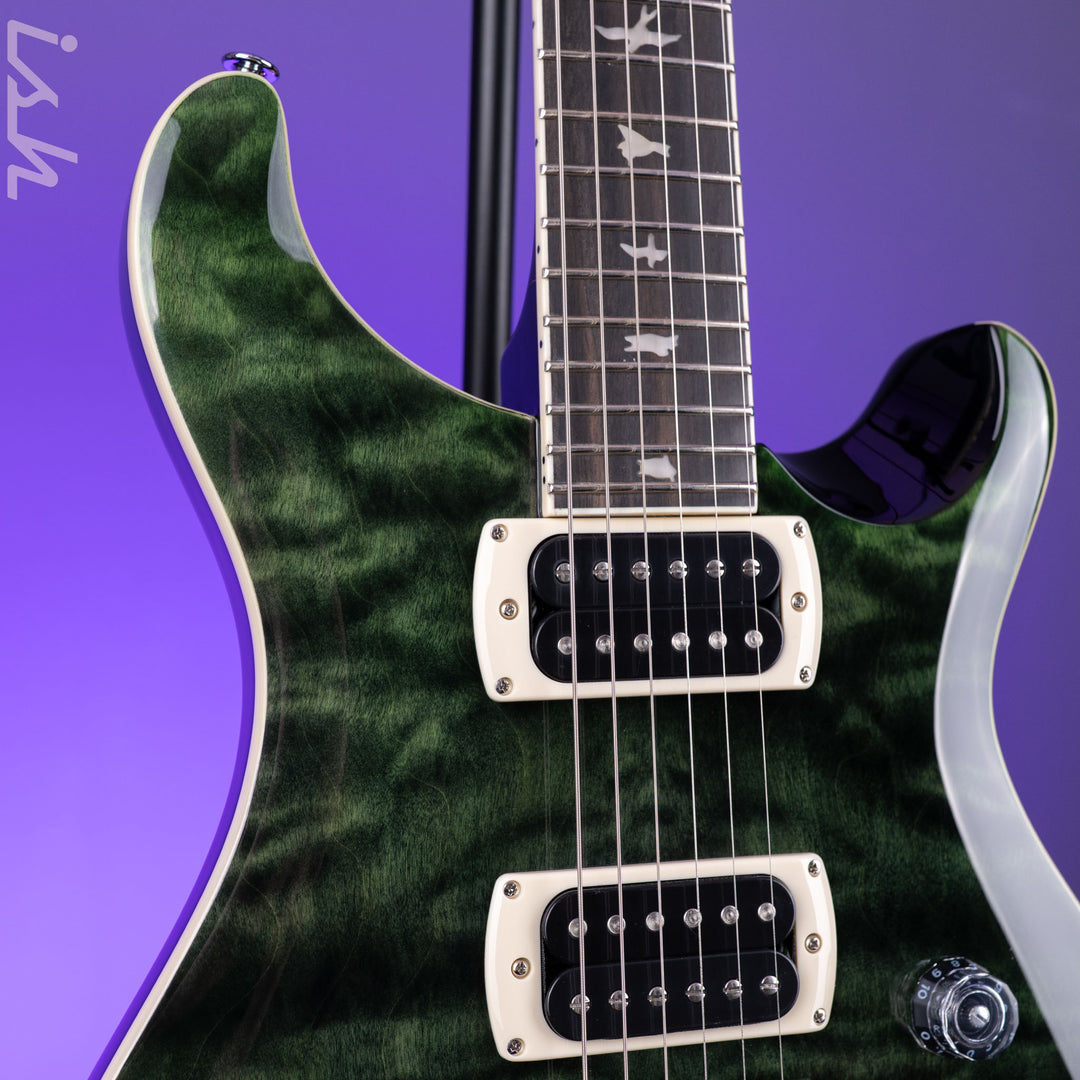 PRS SE Custom 24 Quilt Teal Black *New Color*
