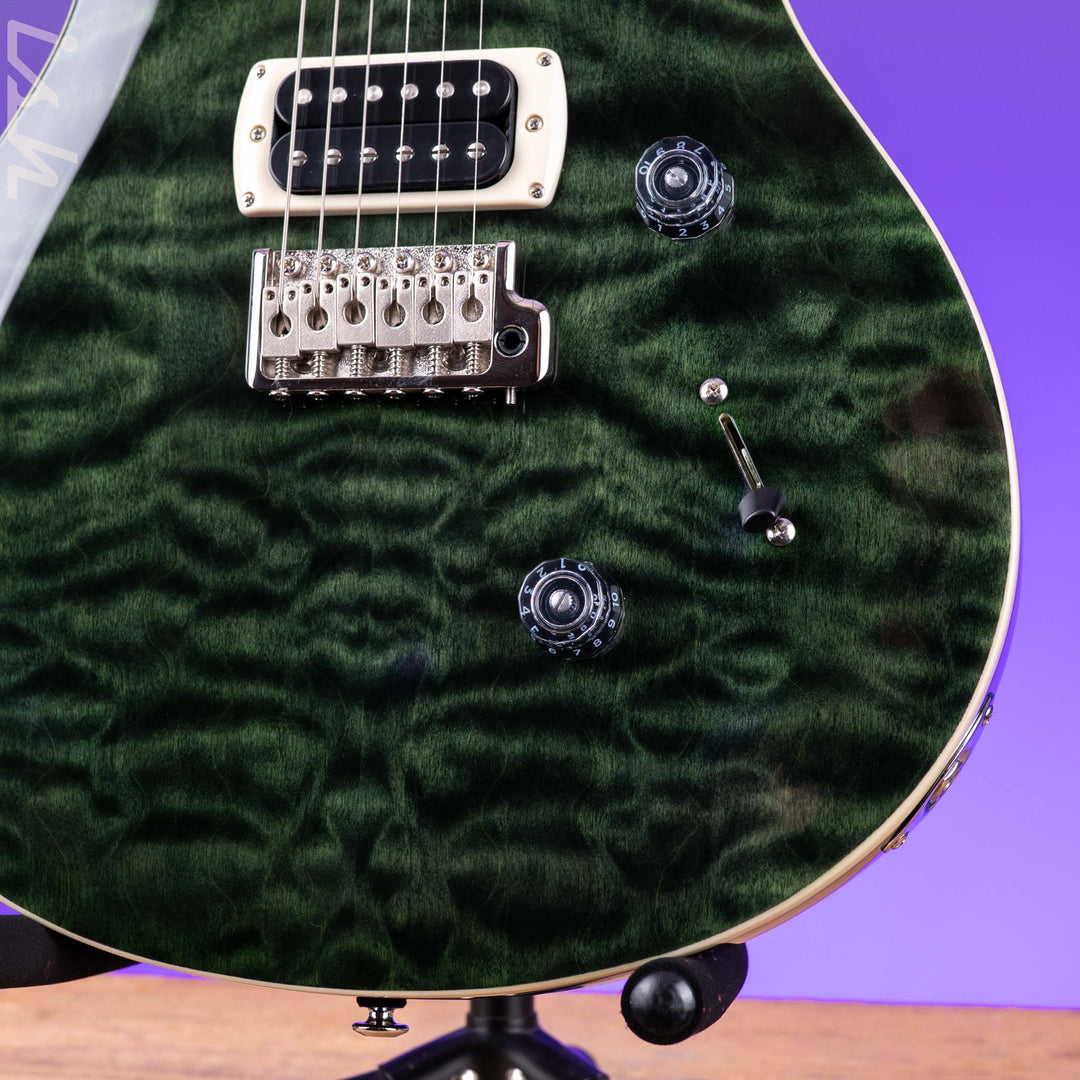 PRS SE Custom 24 Quilt Teal Black *New Color*