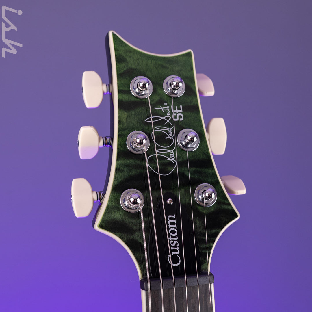 PRS SE Custom 24 Quilt Teal Black *New Color*