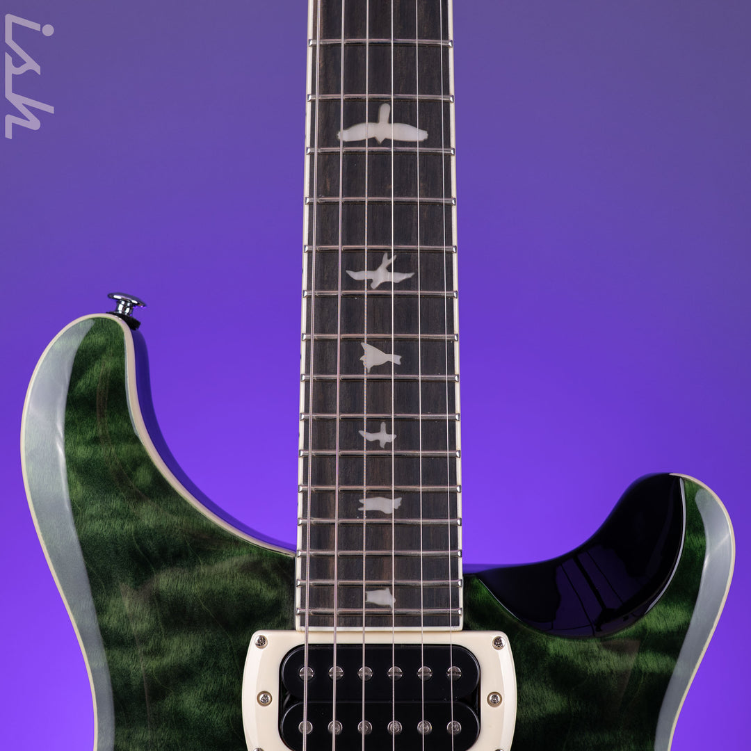 PRS SE Custom 24 Quilt Teal Black *New Color*