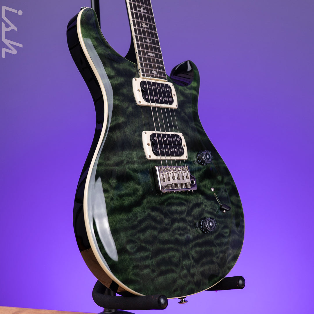 PRS SE Custom 24 Quilt Teal Black *New Color*