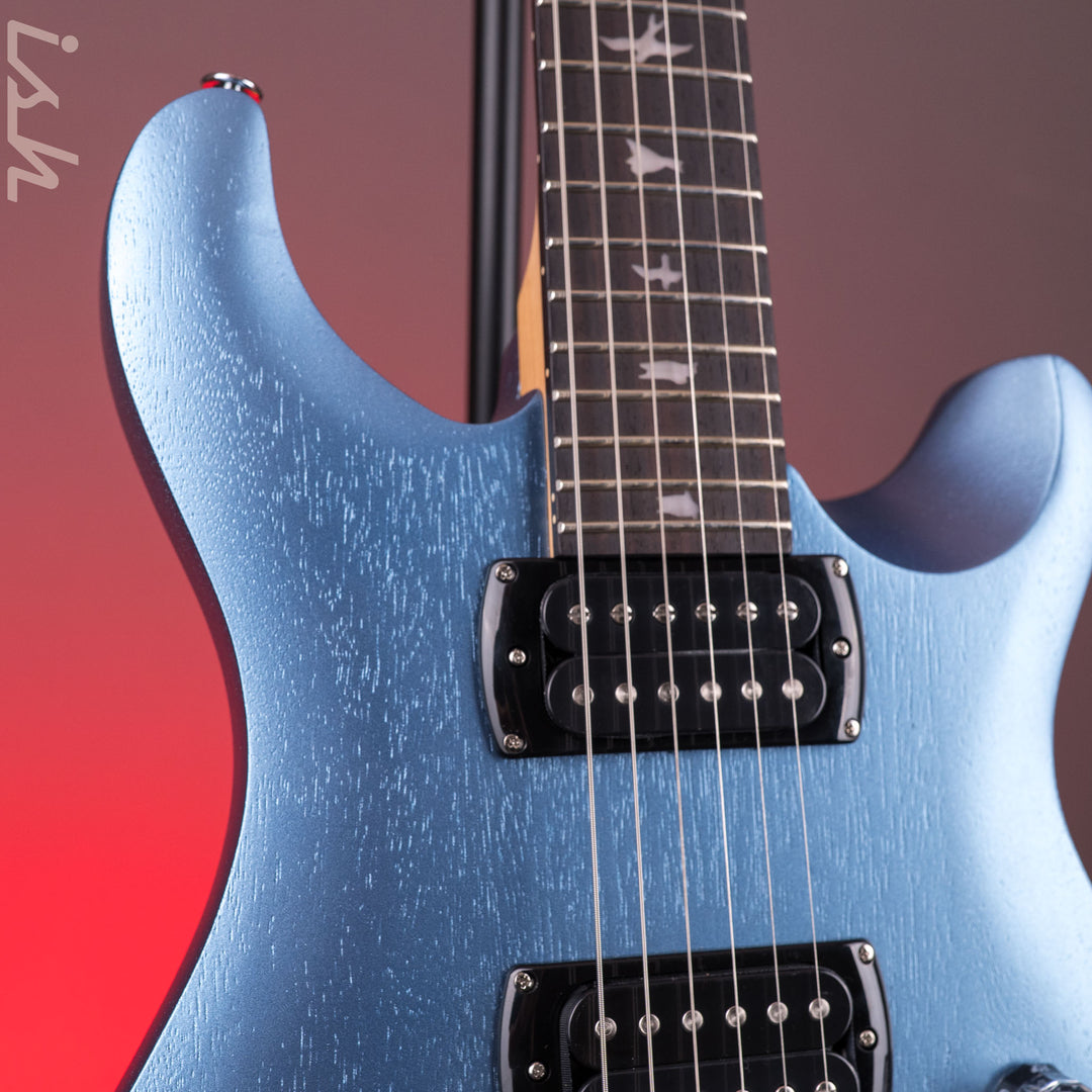 PRS SE CE 24 Standard Stoptail Satin Ice Blue Metallic