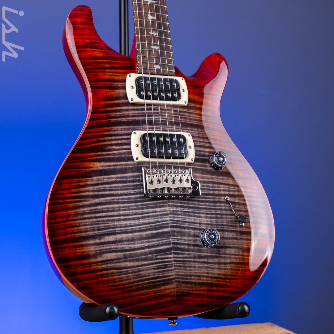 PRS SE Custom 24 Charcoal Cherry Burst