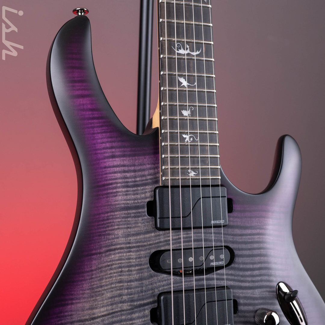 PRS SE Chleo Charcoal Purple Burst