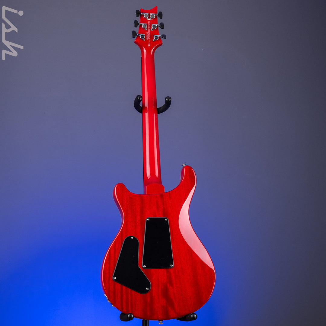 PRS SE Custom 24 Floyd Electric Guitar Charcoal Cherry Burst