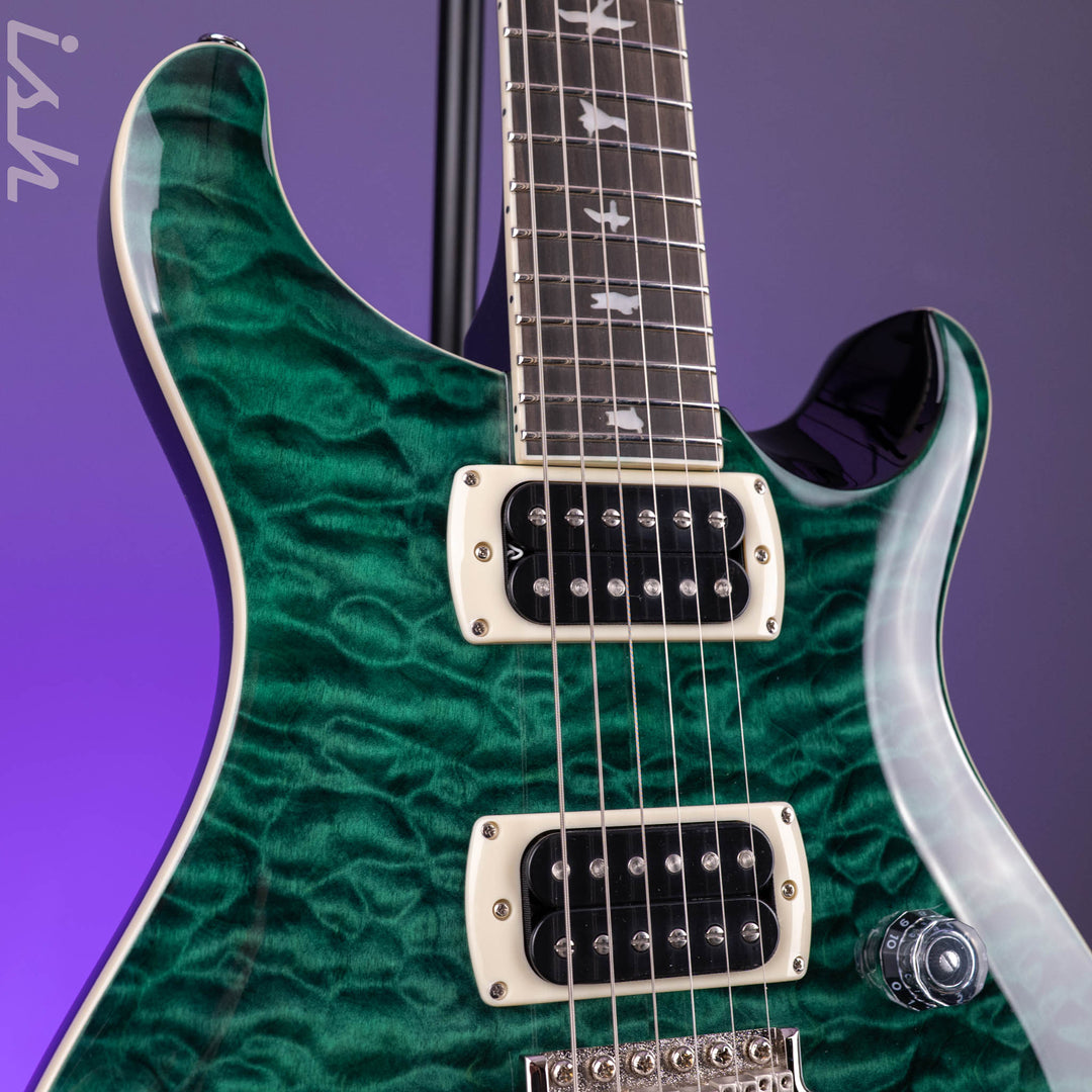 PRS SE Custom 24 Quilt Teal Black *New Color*