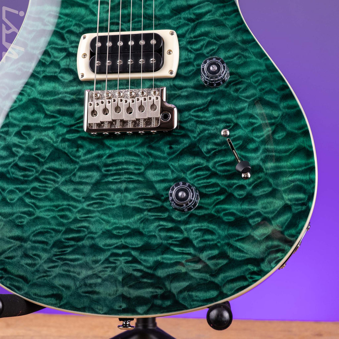 PRS SE Custom 24 Quilt Teal Black *New Color*