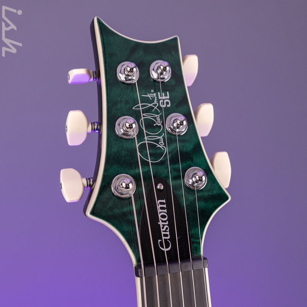 PRS SE Custom 24 Quilt Teal Black *New Color*