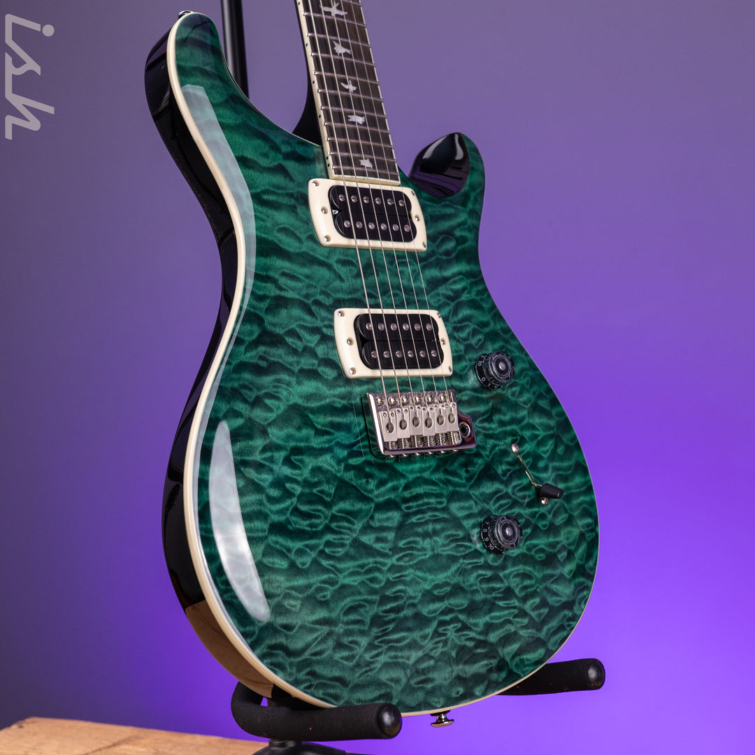 PRS SE Custom 24 Quilt Teal Black *New Color*