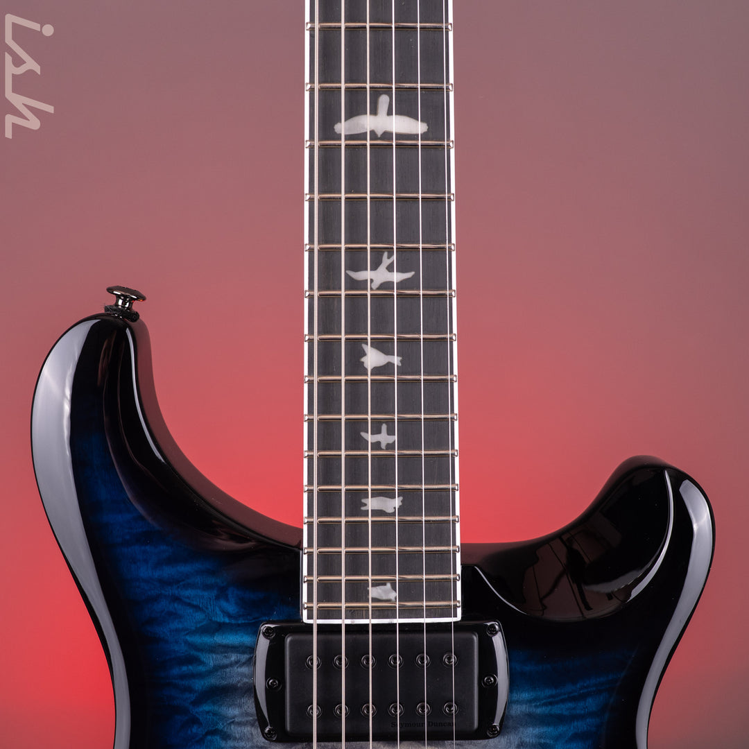 PRS SE Mark Holcomb Holcomb Blue Burst One-Piece Top!