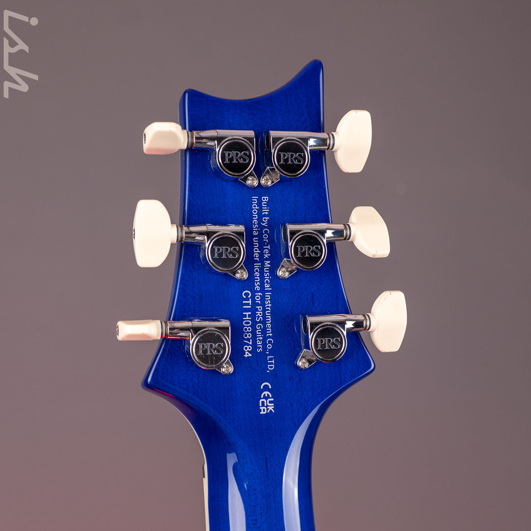 PRS SE Flat Back Hollowbody I Piezo *NEW MODEL* Lake Blue