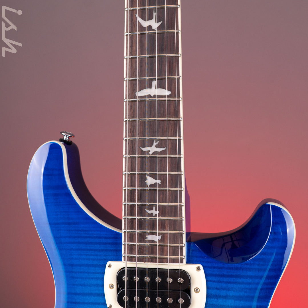 PRS SE Flat Back Hollowbody I Piezo *NEW MODEL* Lake Blue