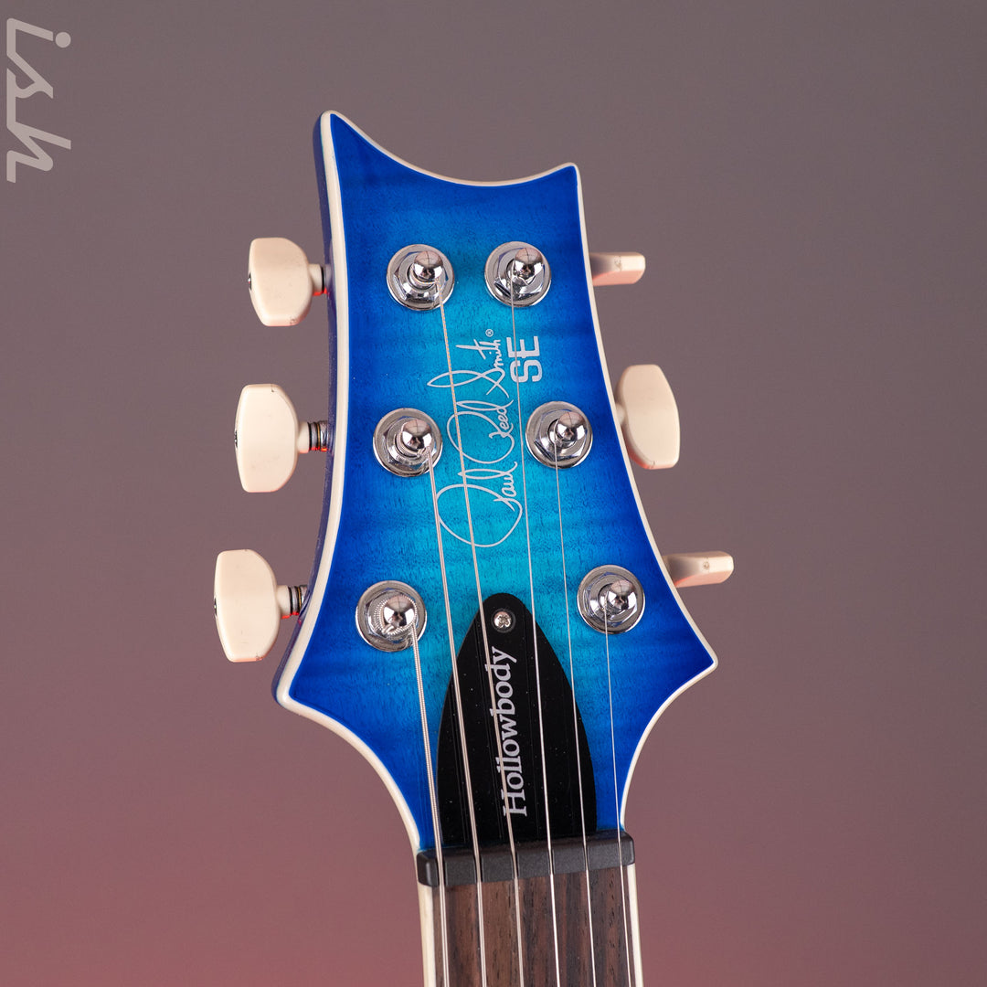 PRS SE Flat Back Hollowbody I Piezo *NEW MODEL* Lake Blue