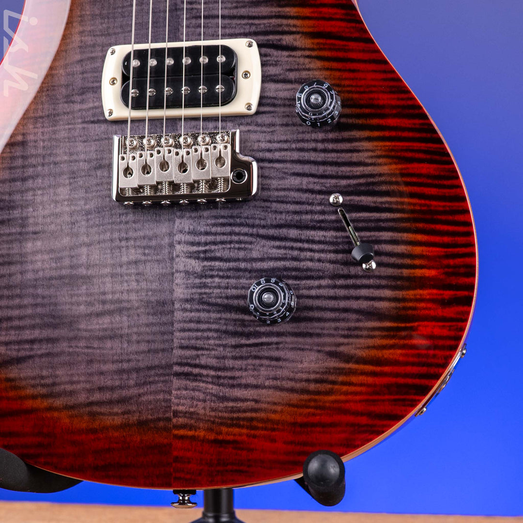 PRS SE Custom 24 Charcoal Cherry Burst
