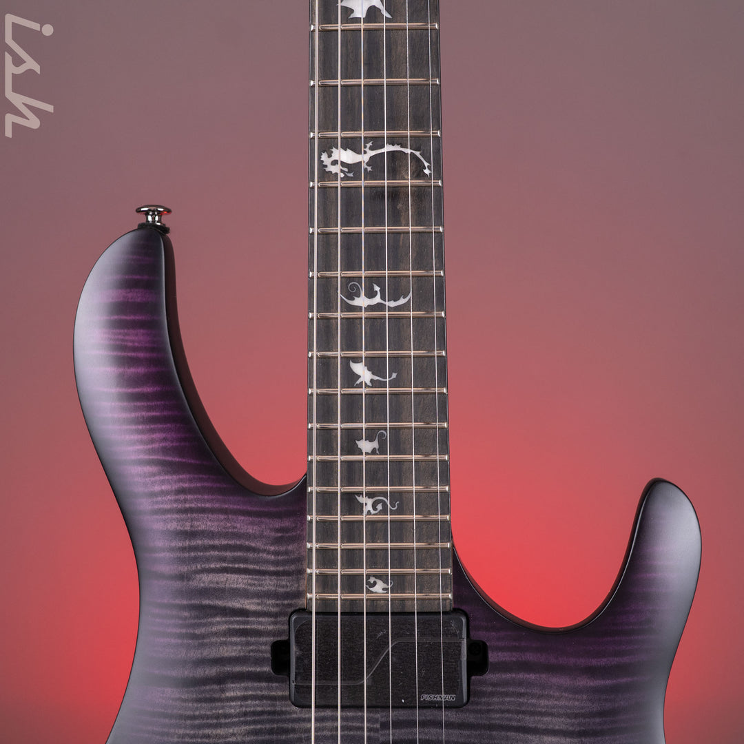 PRS SE Chleo Charcoal Purple Burst