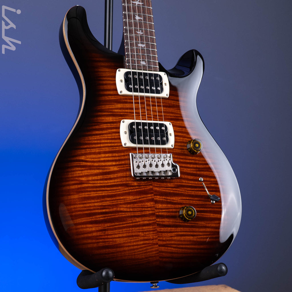 PRS SE Custom 24 Black Gold Sunburst – Ish Guitars