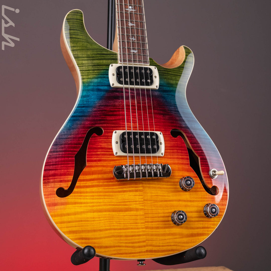 PRS SE Flat Back Hollowbody I Baritone Piezo Ed Sheeran Kaleidescope *NEW MODEL*