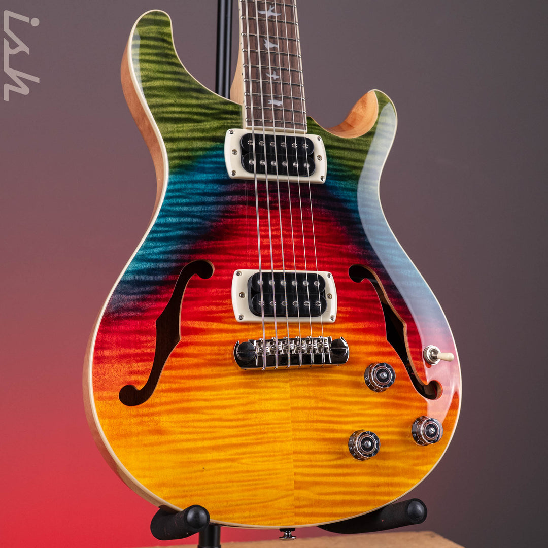 PRS SE Flat Back Hollowbody I Baritone Piezo Ed Sheeran Kaleidescope  *NEW MODEL*