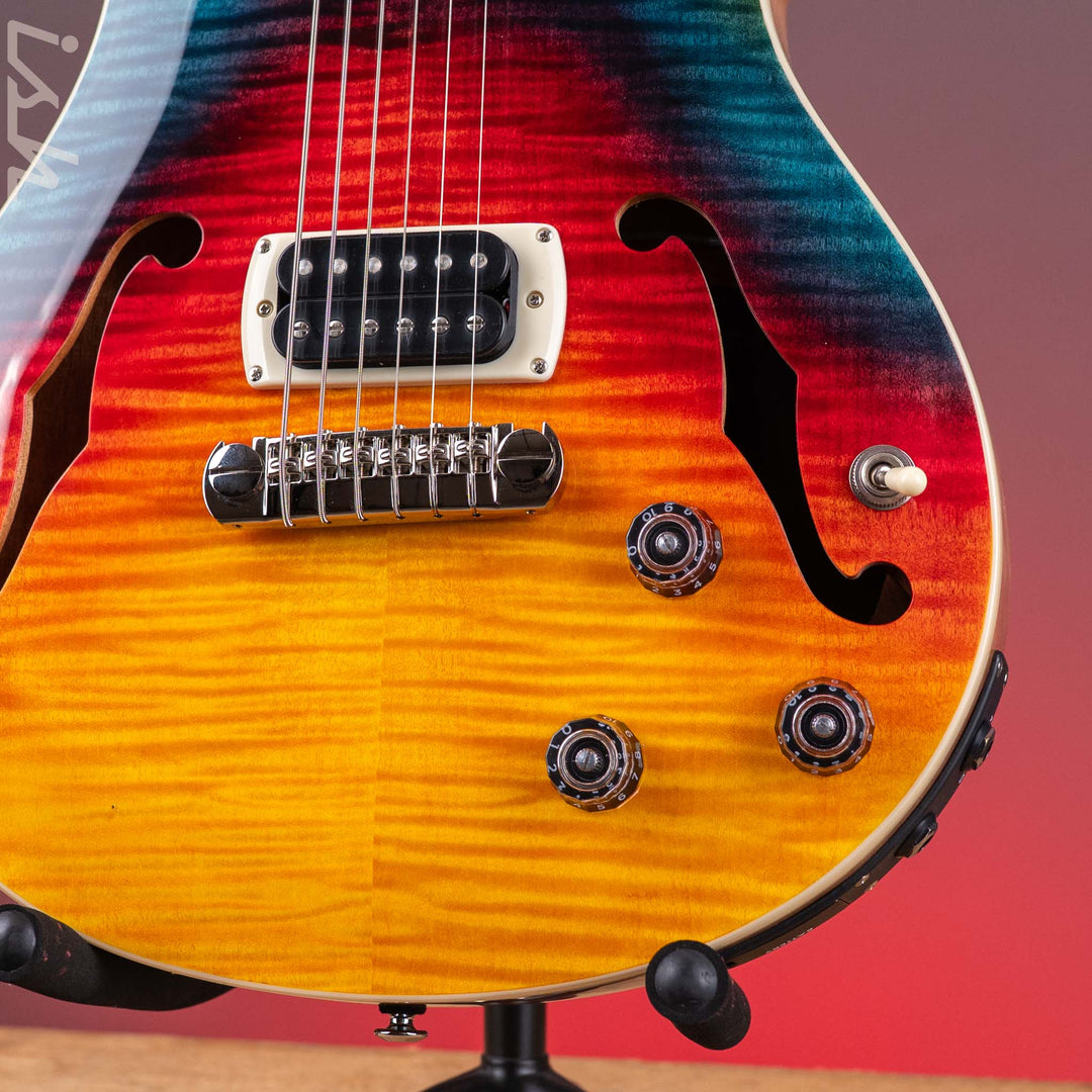 PRS SE Flat Back Hollowbody I Baritone Piezo Ed Sheeran Kaleidescope  *NEW MODEL*