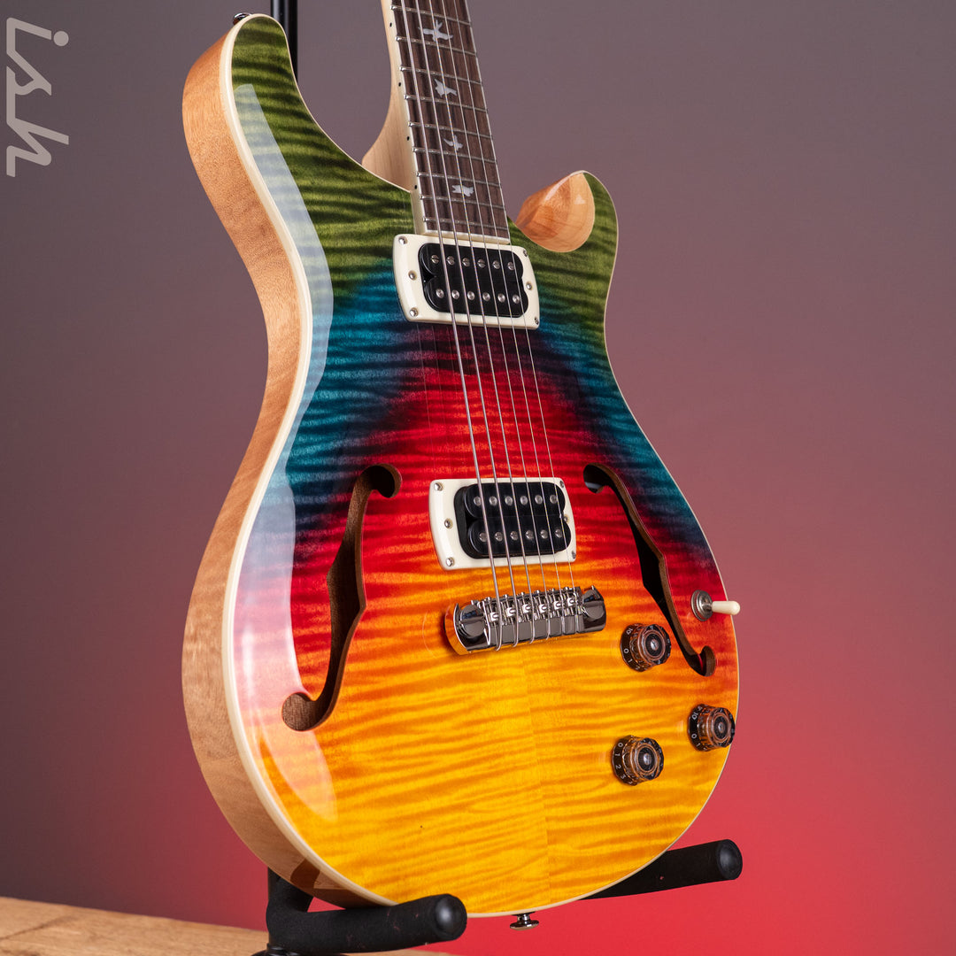PRS SE Flat Back Hollowbody I Baritone Piezo Ed Sheeran Kaleidescope  *NEW MODEL*