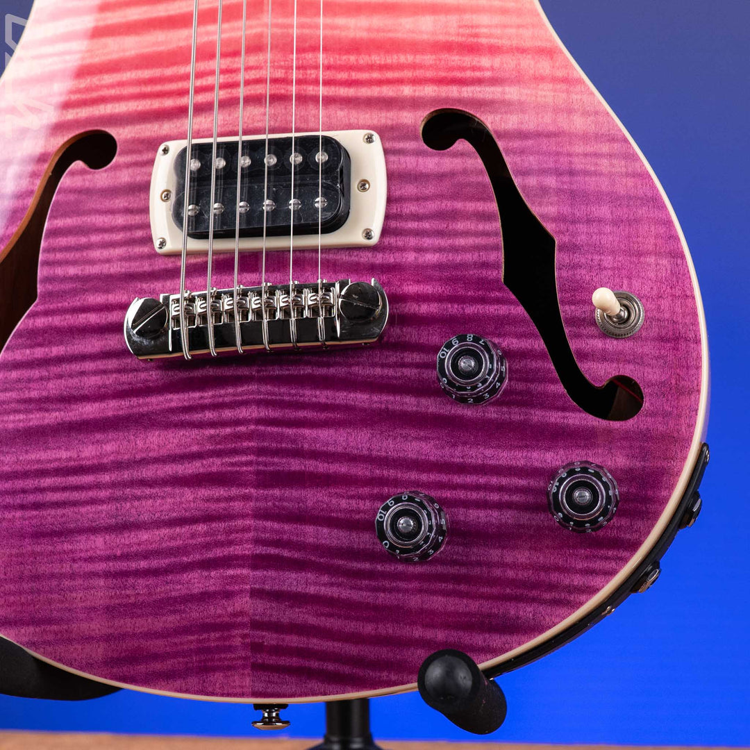 PRS SE Flat Back Hollowbody I Baritone Piezo Ed Sheeran Pink Ombre *NEW MODEL*