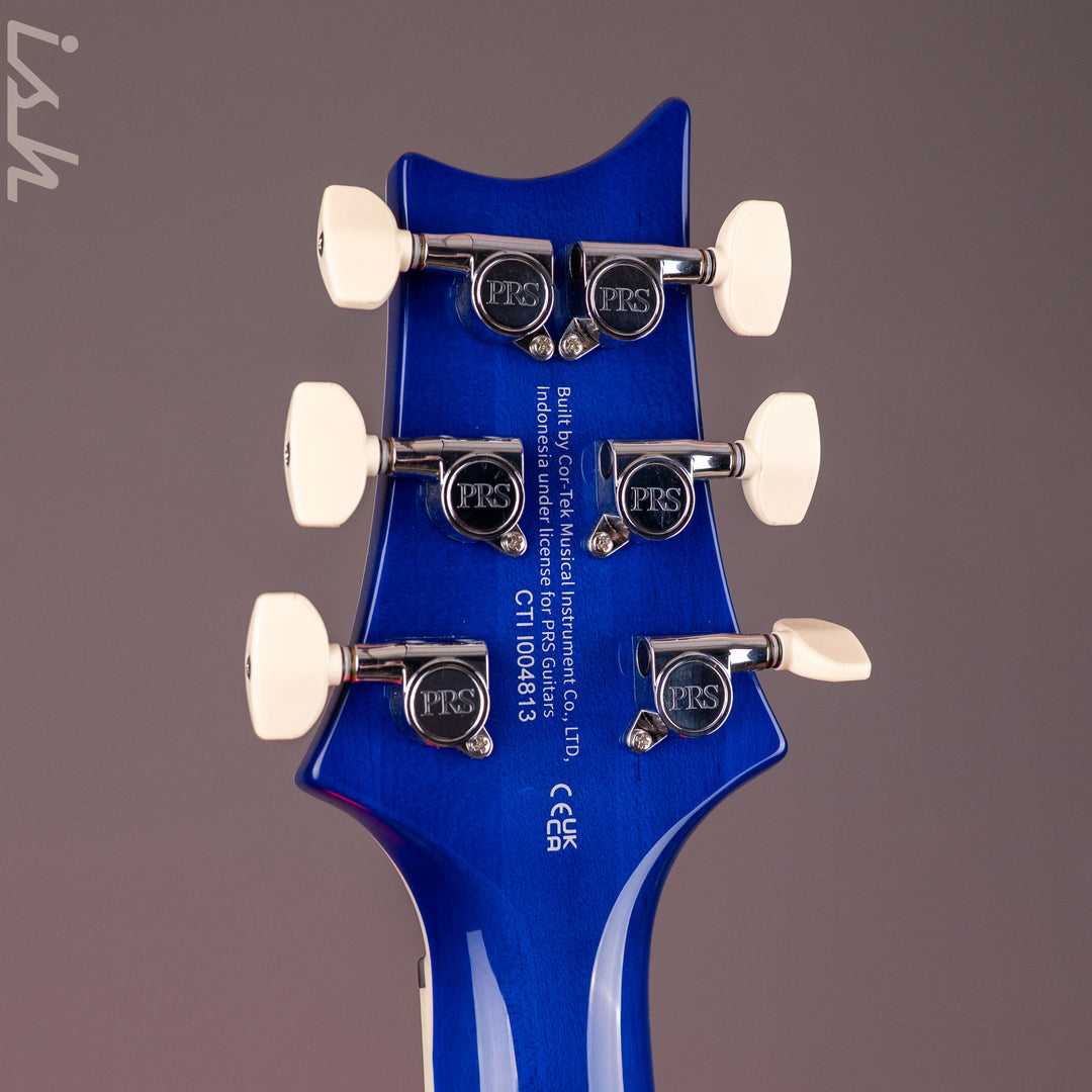 PRS SE Flat Back Hollowbody I Piezo *NEW MODEL* Lake Blue