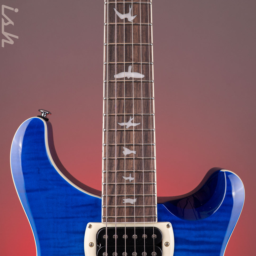 PRS SE Flat Back Hollowbody I Piezo *NEW MODEL* Lake Blue