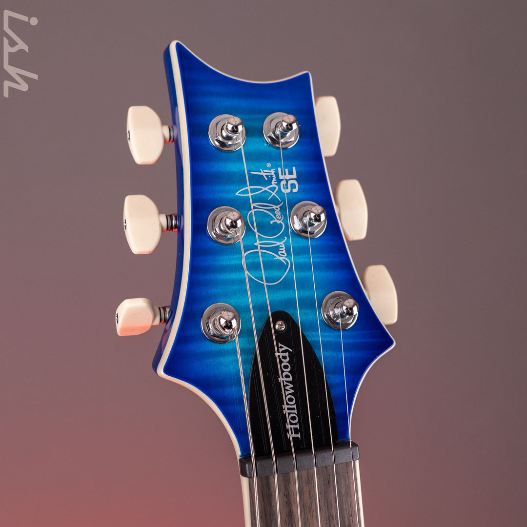PRS SE Flat Back Hollowbody I Piezo *NEW MODEL* Lake Blue