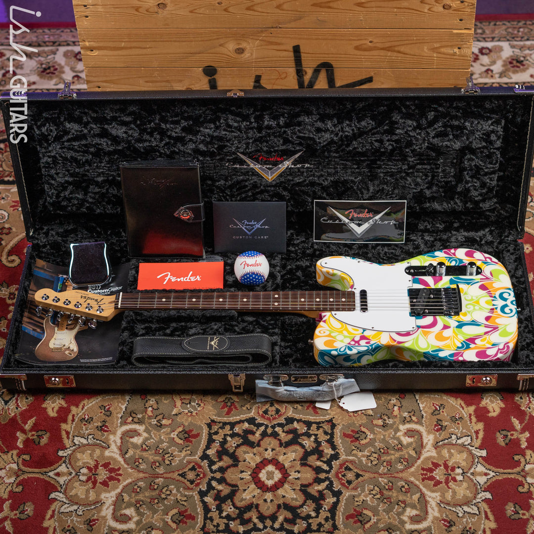 2017 Fender Masterbuilt Greg Fessler Custom Shop Primavera Telecaster Madison Roy Artwork
