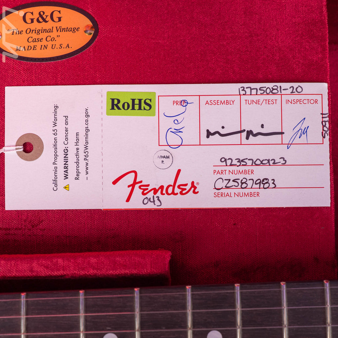 Fender Custom Shop Artisan Dual P90 Tele Relic Aged Tobacco Sunburst