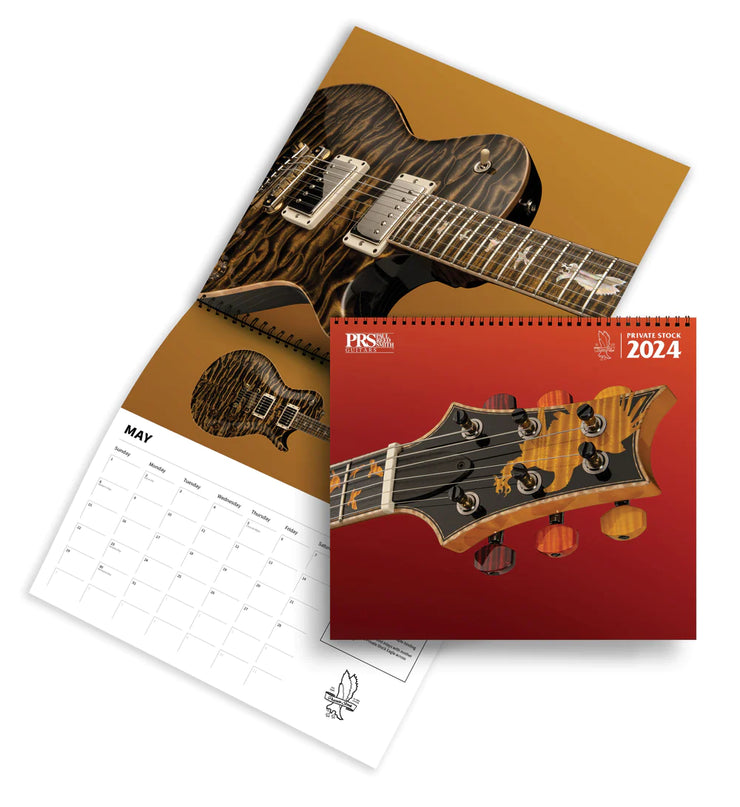 2024 PRS Private Stock Calendar Ish Guitars