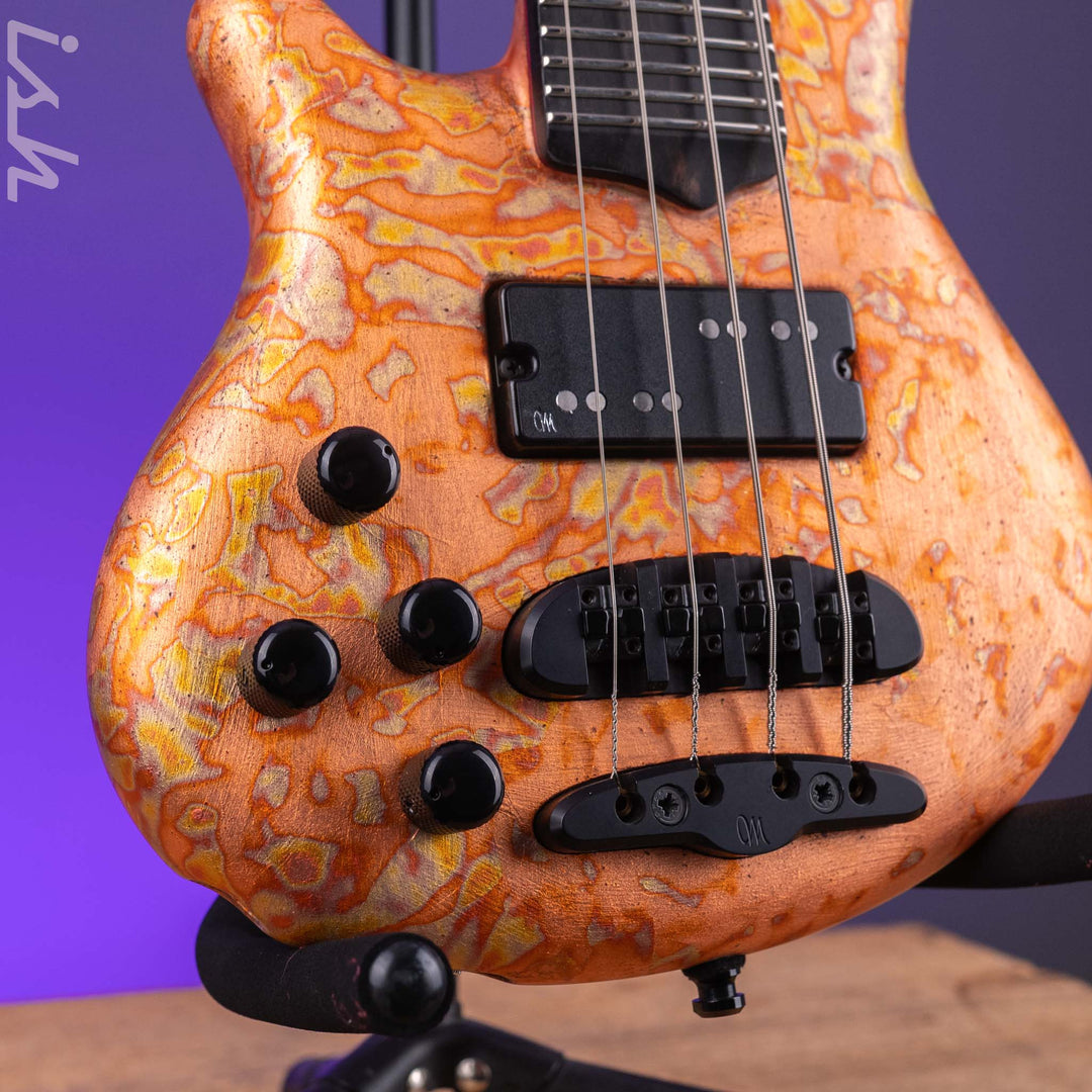 Mayones Cali 4 Mini Bass Lefty Black Limba