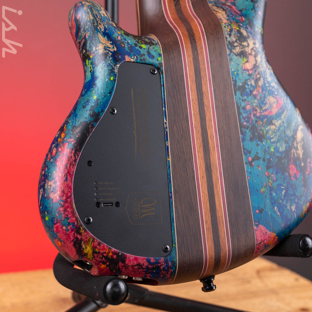 Mayones Cali 4 Bass Multicolor Swirl NAMM 2025