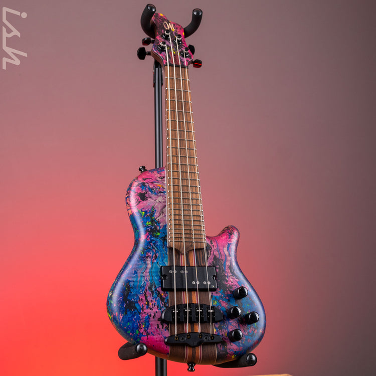 Mayones Cali 4 Bass Multicolor Swirl NAMM 2025 – Ish Guitars