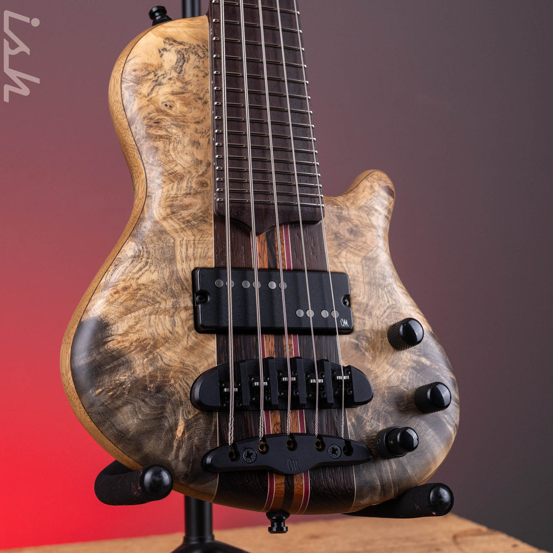 Mayones Cali 5 Mini Bass Buckeye Burl