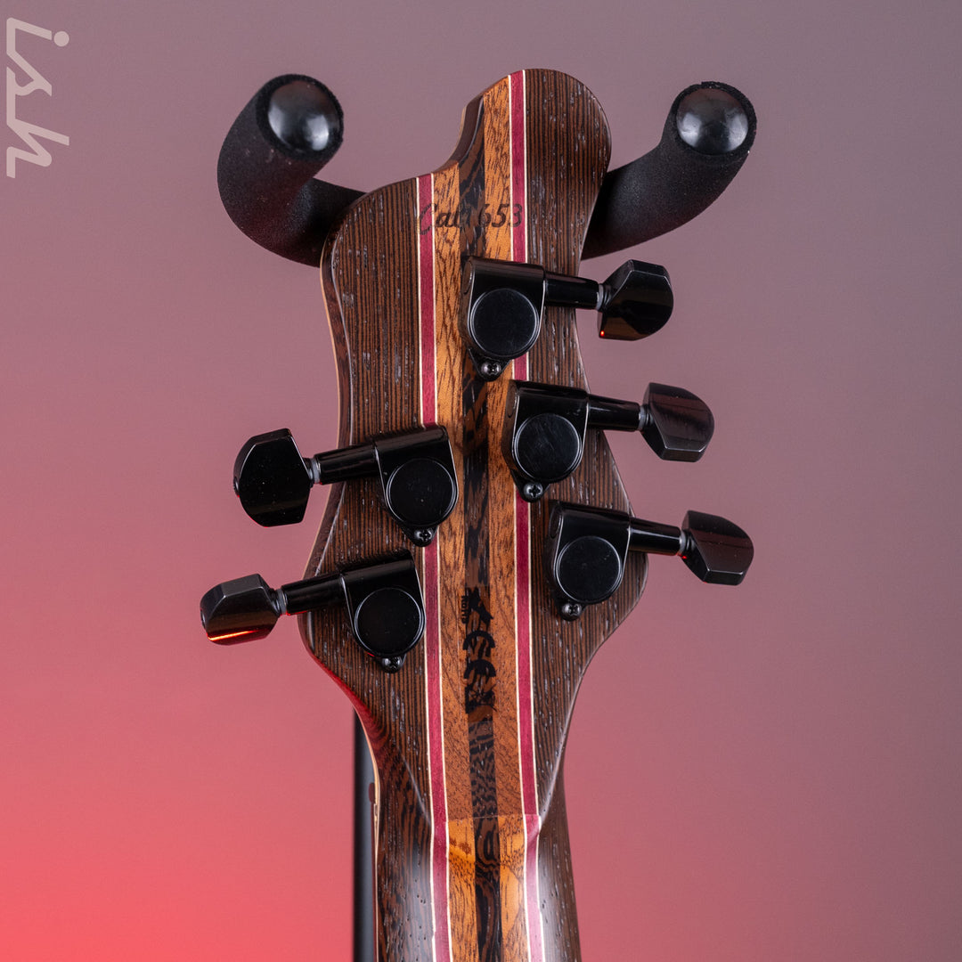 Mayones Cali 5 Mini Bass Buckeye Burl