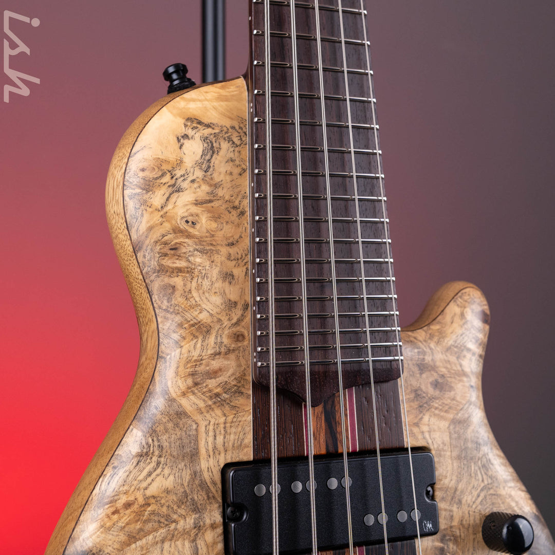 Mayones Cali 5 Mini Bass Buckeye Burl