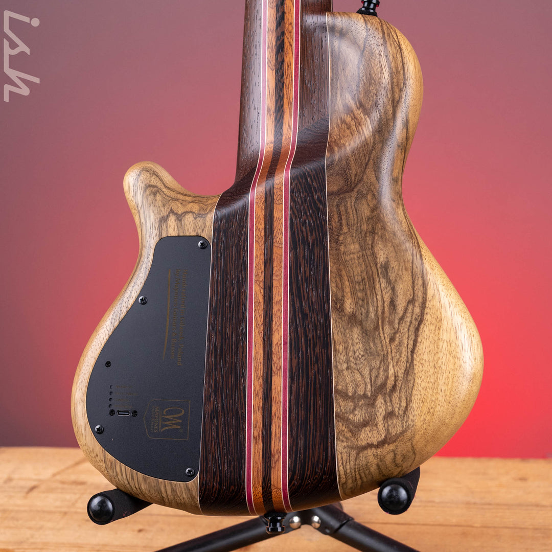 Mayones Cali 5 Mini Bass Buckeye Burl