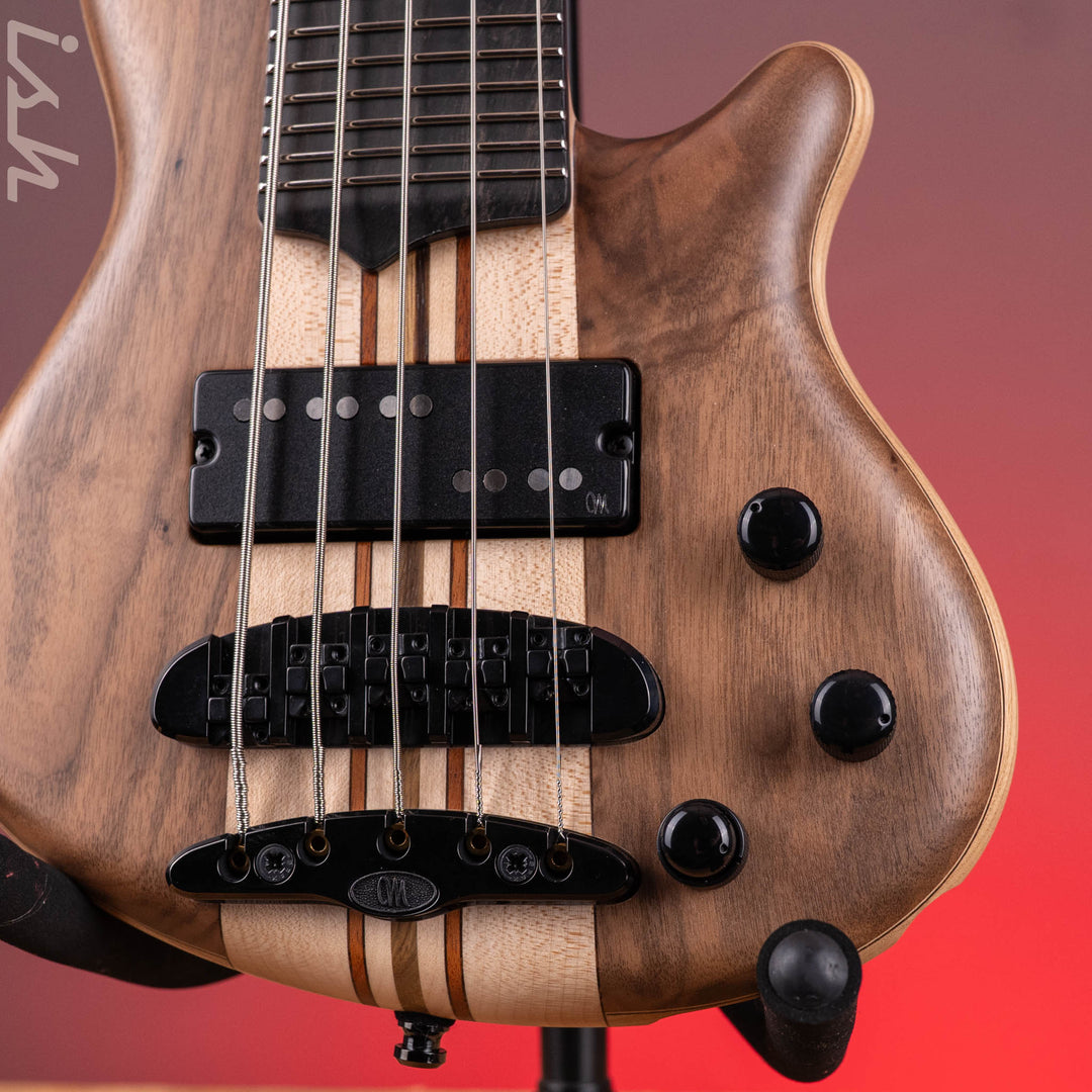 Mayones Cali 5 Mini Bass Flame Walnut Natural