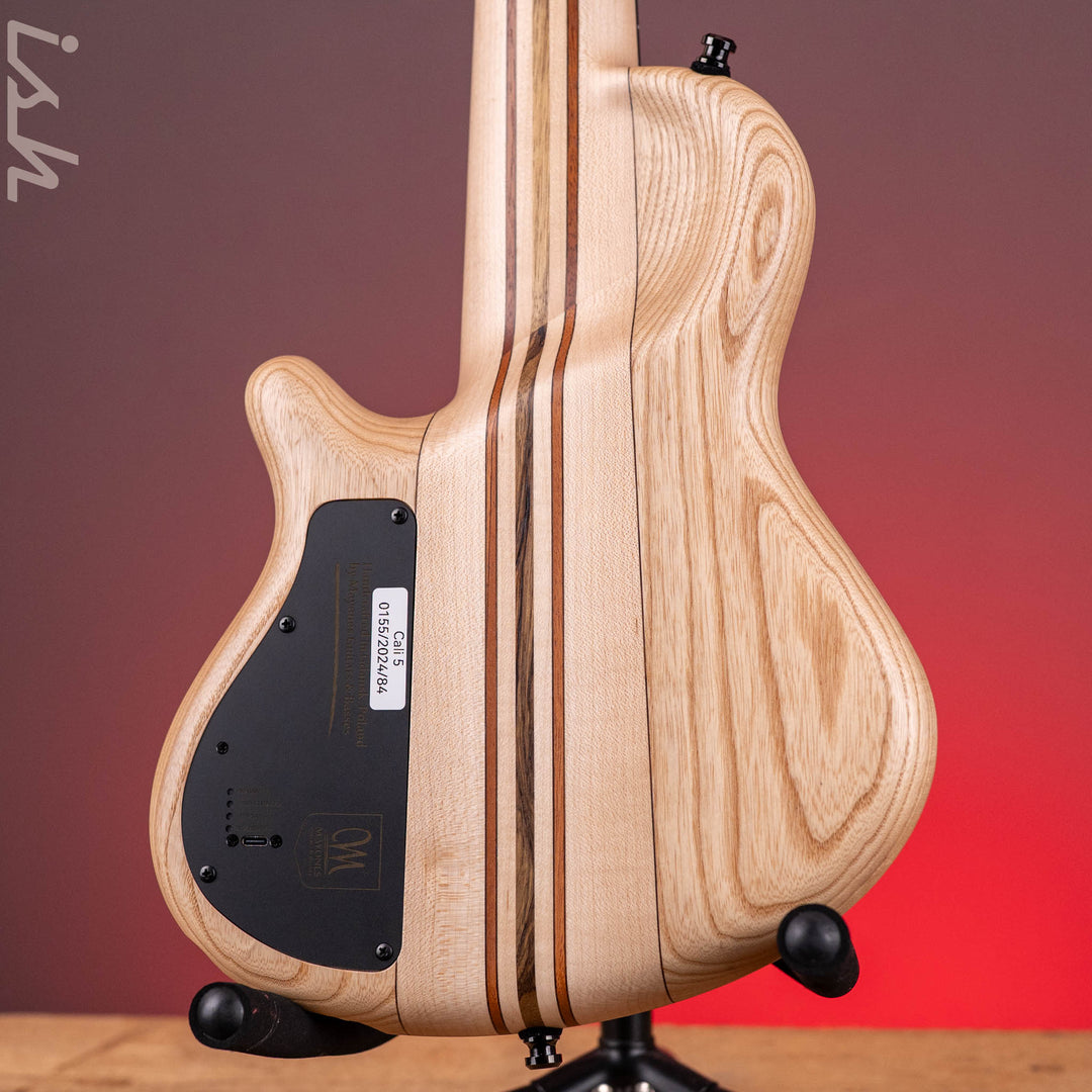 Mayones Cali 5 Mini Bass Flame Walnut Natural