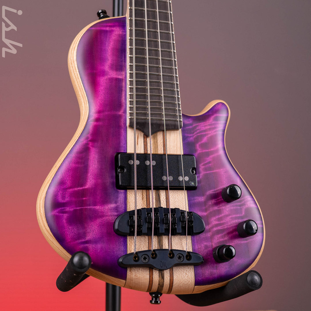 Mayones Cali 4 Mini Bass Curly Poplar