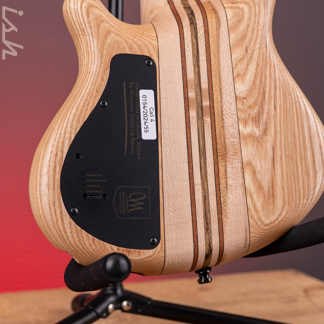 Mayones Cali 4 Mini Bass Curly Poplar
