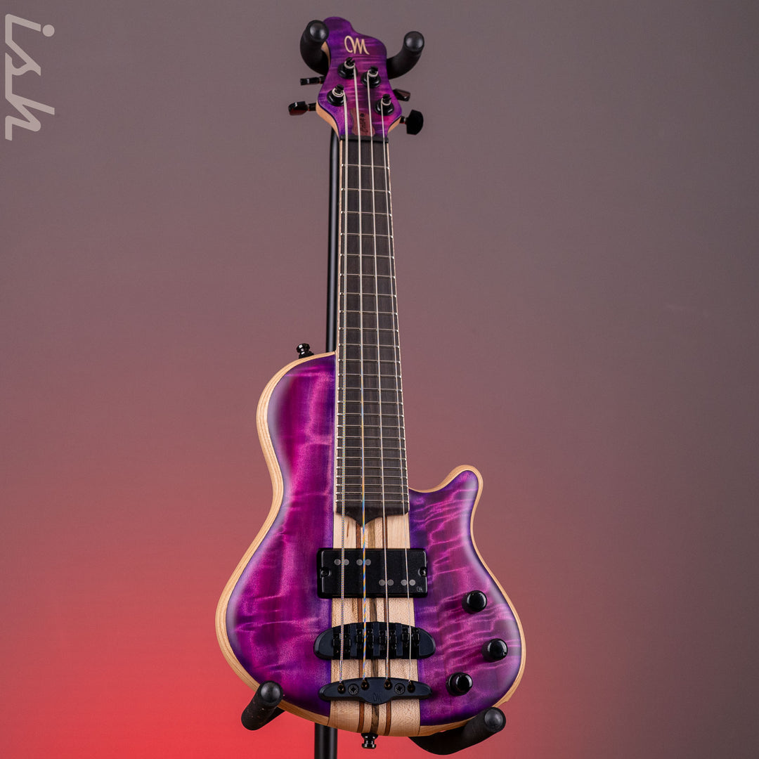Mayones Cali 4 Mini Bass Curly Poplar