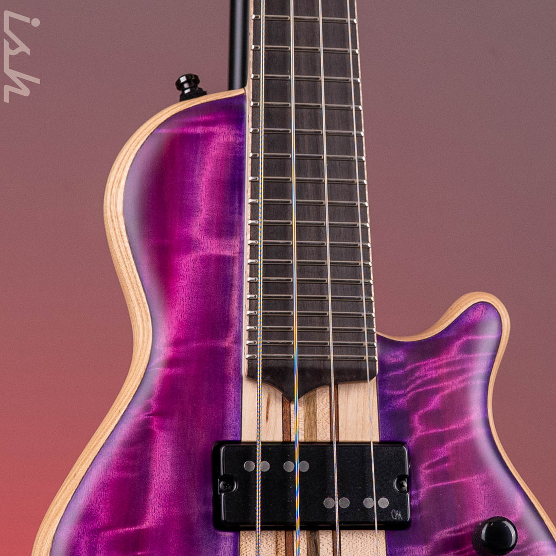 Mayones Cali 4 Mini Bass Curly Poplar