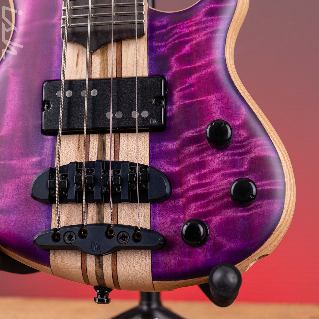 Mayones Cali 4 Mini Bass Curly Poplar