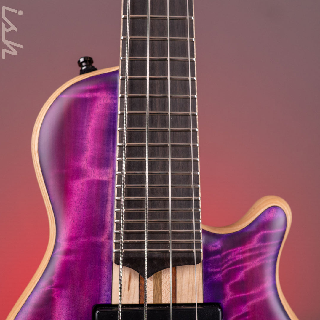 Mayones Cali 4 Mini Bass Curly Poplar